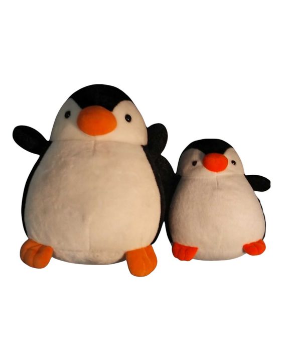 Pluszowe pingwiny - duże i miłe w dotyku