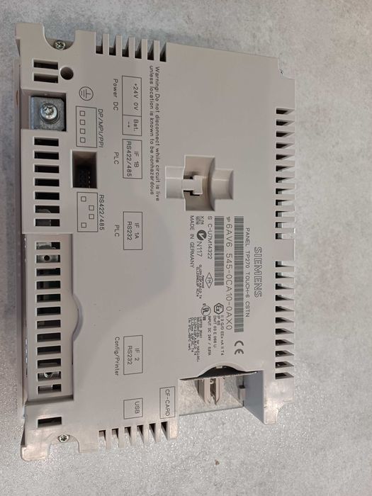 Panel HMI Siemens 6AV6 545-0CA10-0AX0