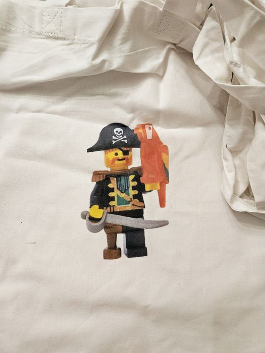 Lego redbeard barracuda 6285 lniana torba