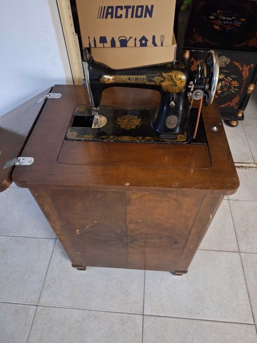 Máquina Costura Vintage Singer