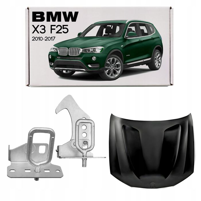 bmw x3 10-17 maska rygiel prawy lewy 41617267337 51237210734 512372107