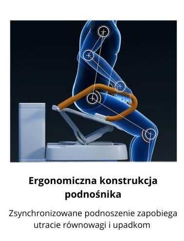 Elektryczny Podnośnik Toaletowy Udźwig 150 kg NOWOŚĆ NA RYNKU !!!