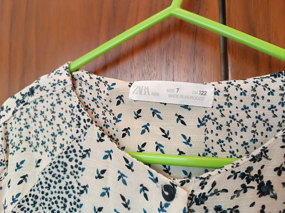 Vestido para 7 anos Zara