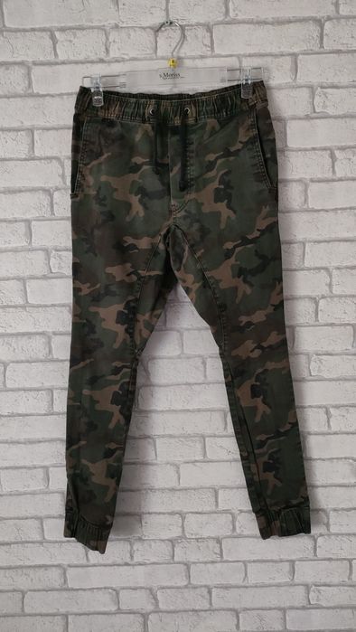 Męskie spodnie moro XS H&M