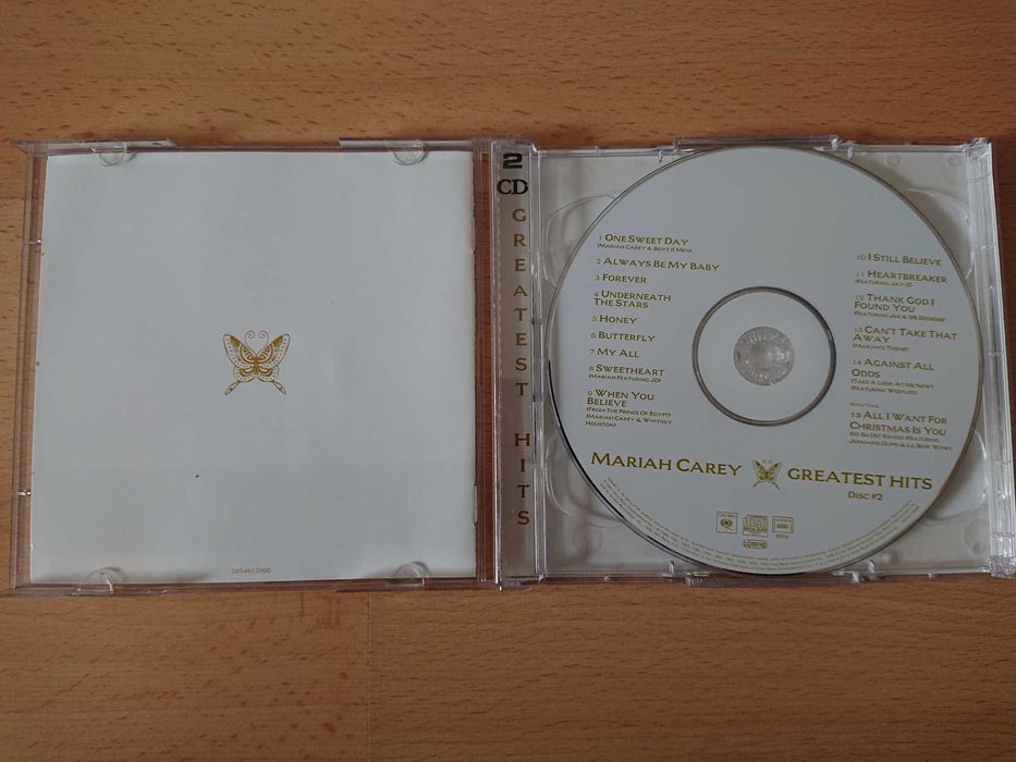 Cd Audio Mariah Carey Greatest Hits cd duplo compact disc