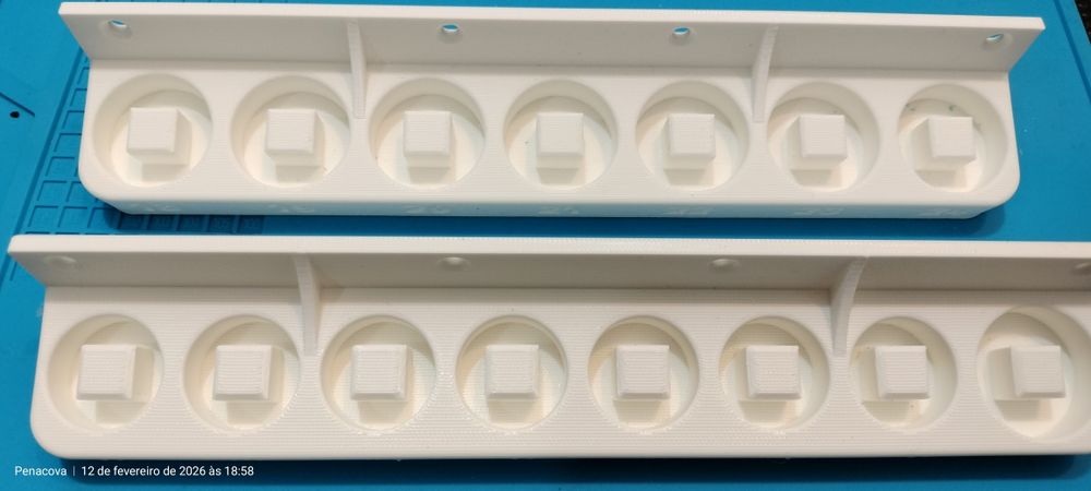 Organizador parede Chave boca 1/2