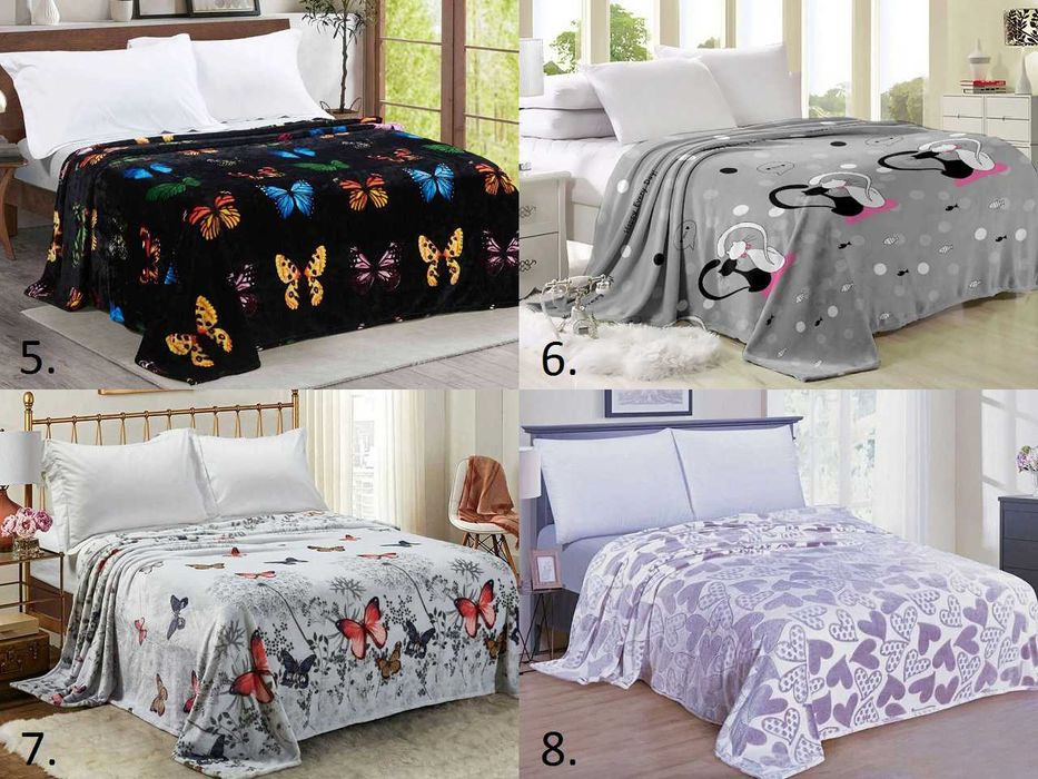 Плед-покрывало из микрофибры, флиса, велсофт в г. Днепр