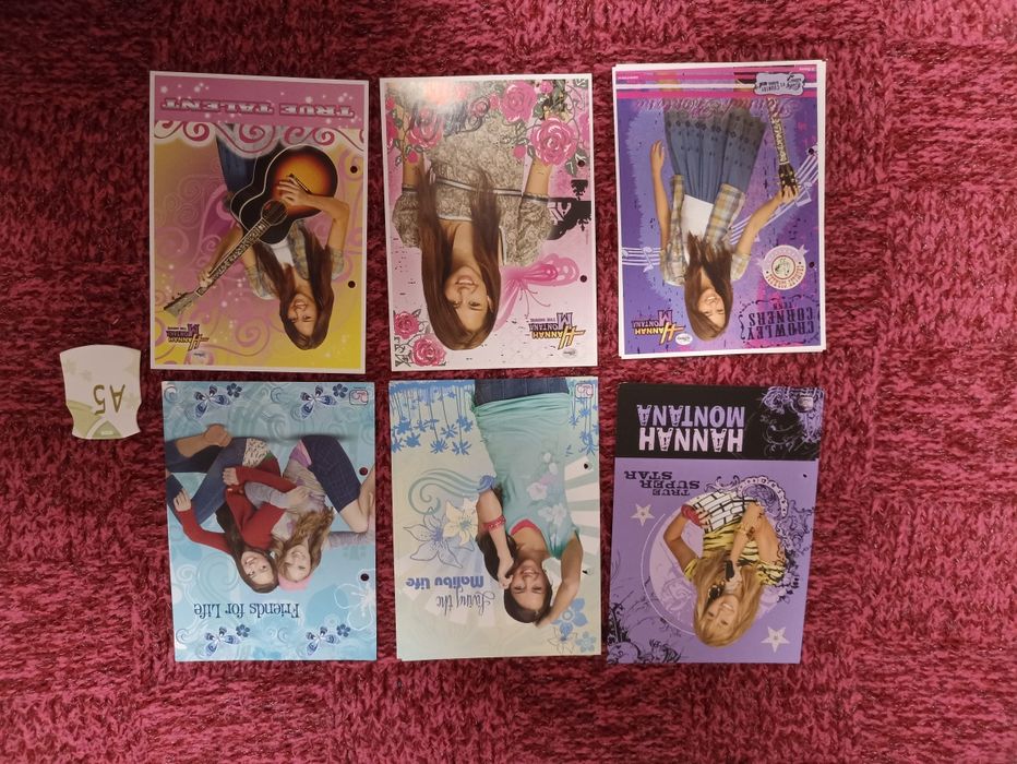 4. Karteczki Hannah Montana