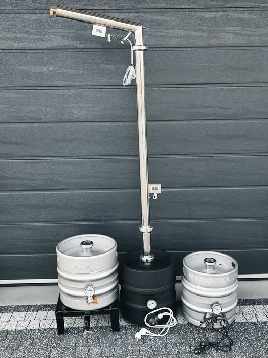 destylator aabratek kolumna katalizator 50l zbiornik abratek