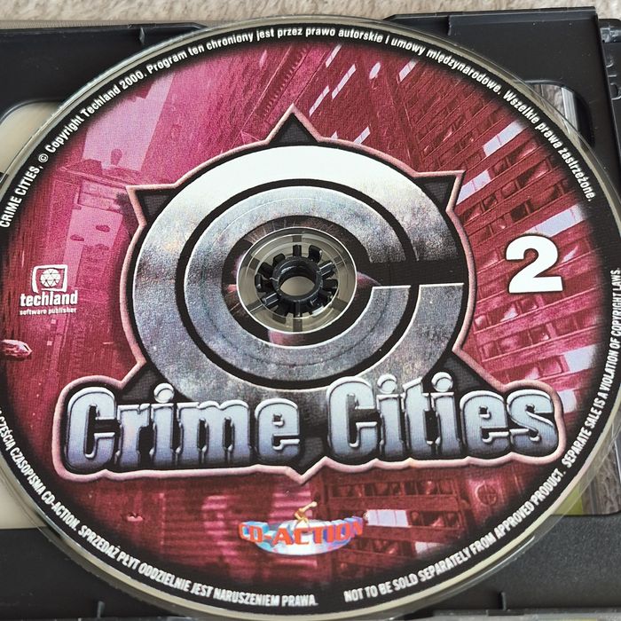 Crime Cities (CD-Action) | Gra Retro PC | Stan Bardzo Dobry