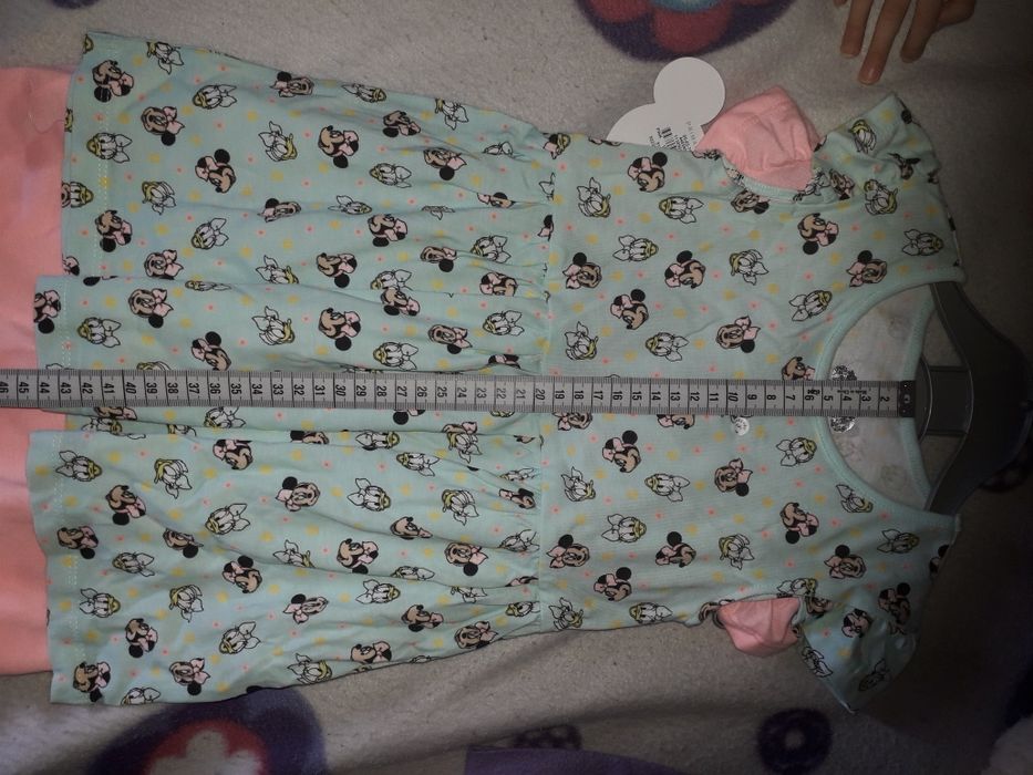 Dois vestidos da Minnie e Margarida 18 24 meses / 2anos