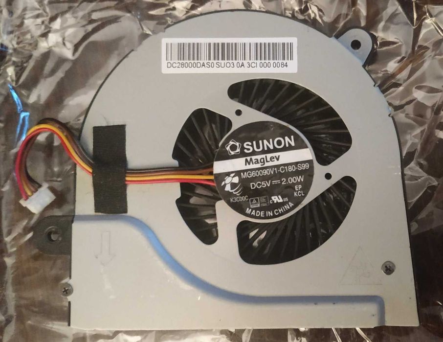 Вентилятор ЦП Lenovo G50-30.