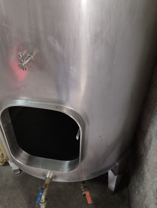 Cuba de vinho inox 1000l