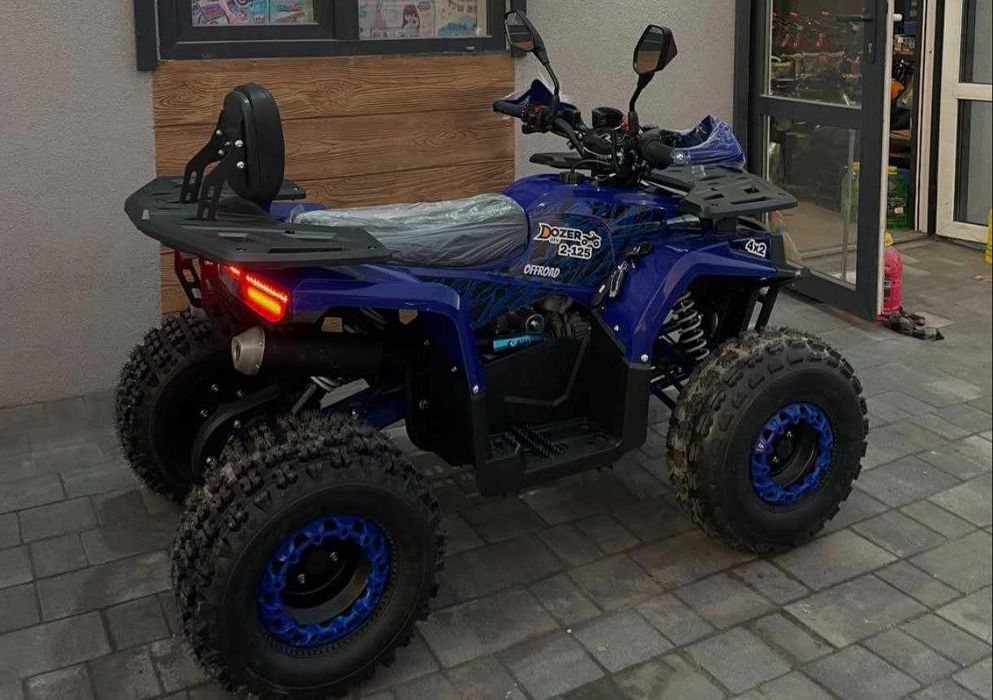 Новий Квадроцикл DOZER 125 куб.см — 8 к.с. | Бензин | Пульт | Bluetooth