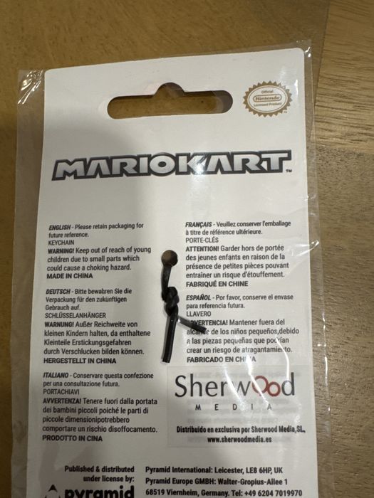 Porta chaves mario kart
