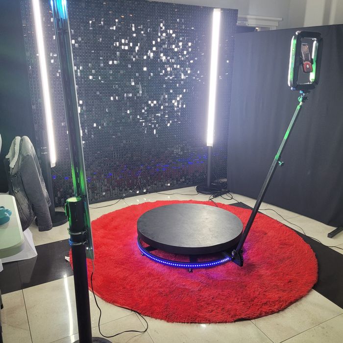 Fotobudka 360|ciezki dym|Fontanny iskier