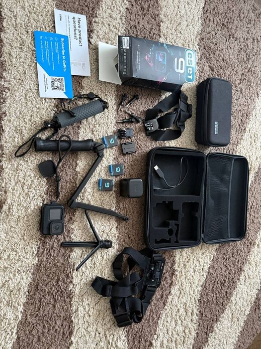 Екшн камера GoPro hero 9 black великий комплект