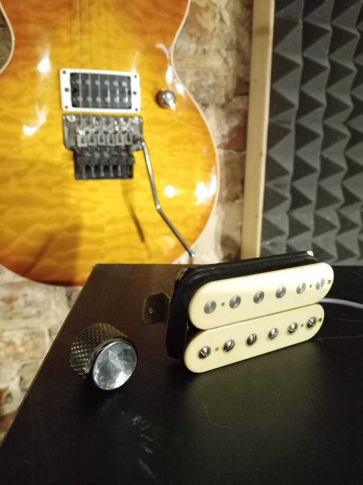 Kolekcjonerska gitara Samick Linda JTR, sygnowana J.T. Riboloff ...