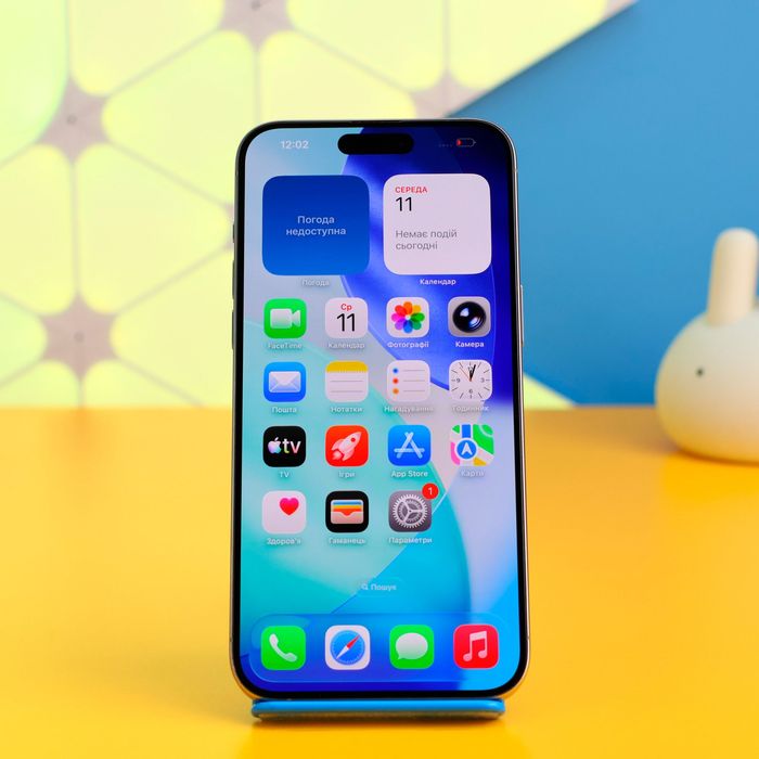 Смартфон Apple iPhone 15 Pro Max 1TB Natural (160935) Б/У З ГАРАНТІЄЮ