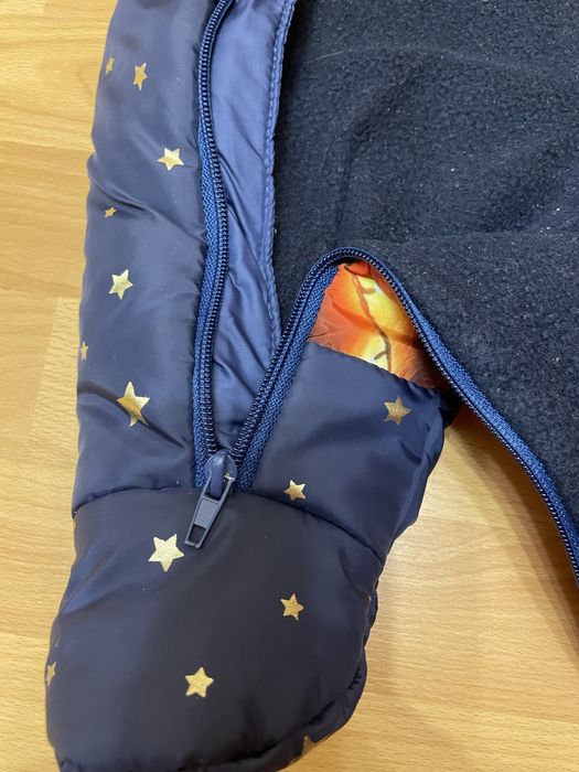 Зимовий дитячий комбінезон з конвертом