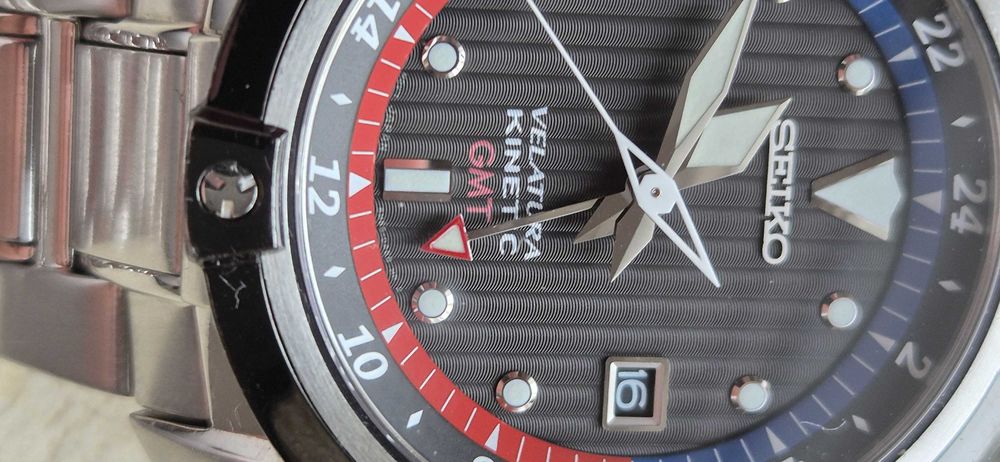 Zegarek Seiko Velatura kinetic GMT
