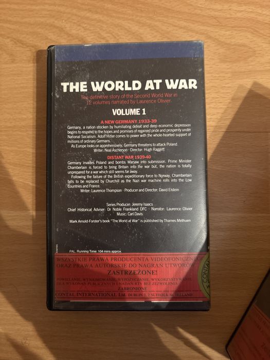 The World At War VHS