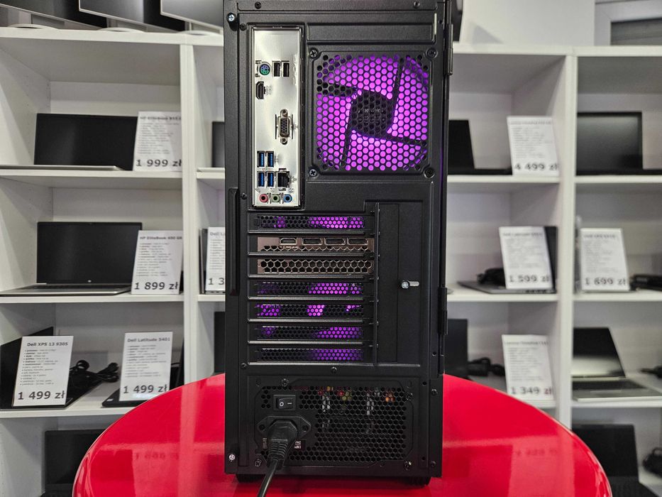 Nowy Komputer Gamingowy Ryzen 5700X 16GB 1TB RTX 5060 W11 FV23