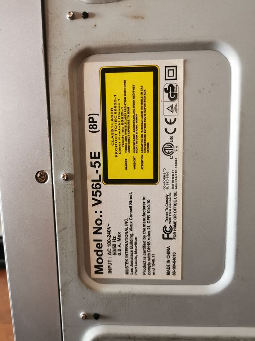 Mustek V56L-5E DVD/CD Player64169647857282122