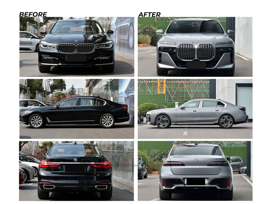 BMW 7 серія G11/G12 2015-2022 рр. Комплект рестайлінгу для G12 в G70 M760 2025 року