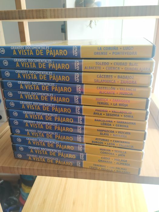 12 DVDs novos por abrir em espanhol