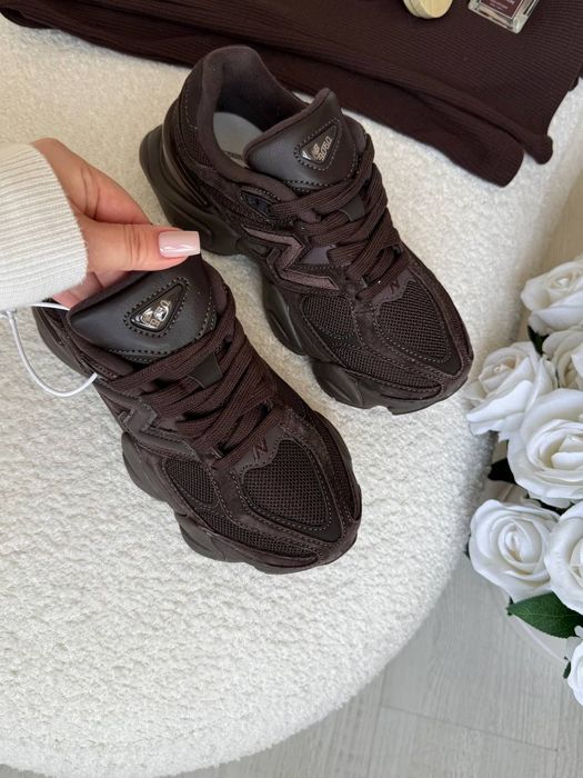 36-45 New Balance 9060 Chocolate КРОСІВКИ