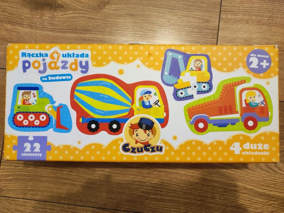 Puzzle progresywne na budowie 2+ czuczu
