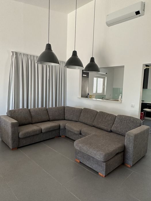 Sofá de canto de sala 6pax