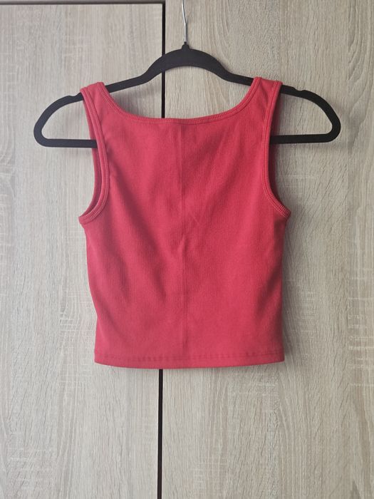 Tank top z napisem