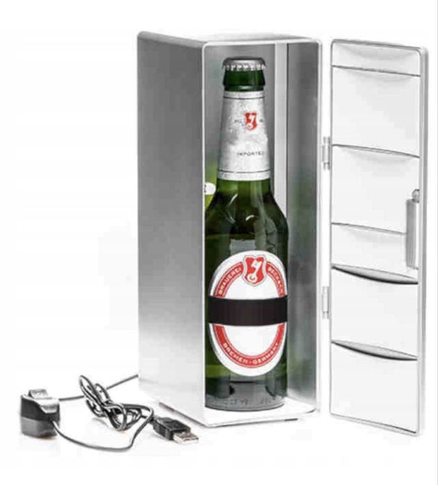 Mini chłodziarka/lodówka kompaktowa na USB
