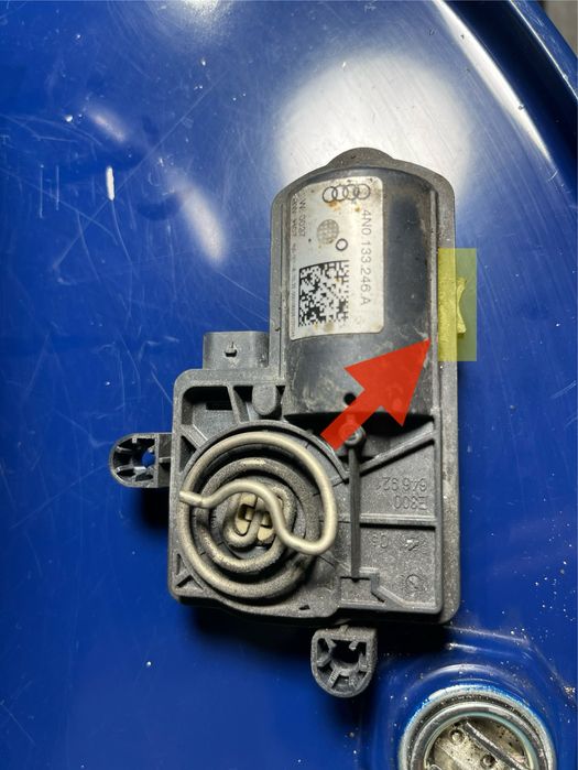 Motor de válvula de ar de escape