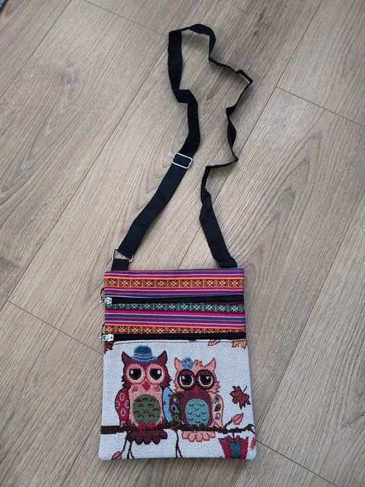 Torebka z motywem sowy