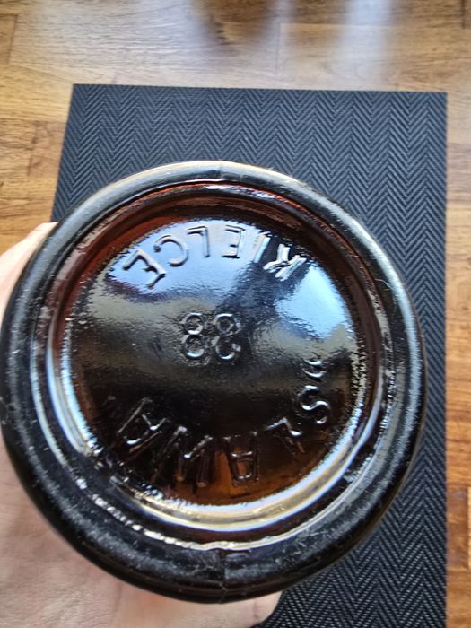 Stara butelka Haberbusch I Schiele Warszawa