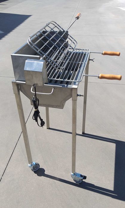 Grelhador Inox com Motor Eletrico