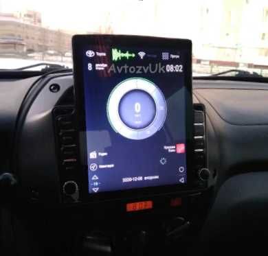 Магнитола RAV4 Toyota RAV 4 GPS DVD USB 2 дин Рав4 CarPlay Android 15