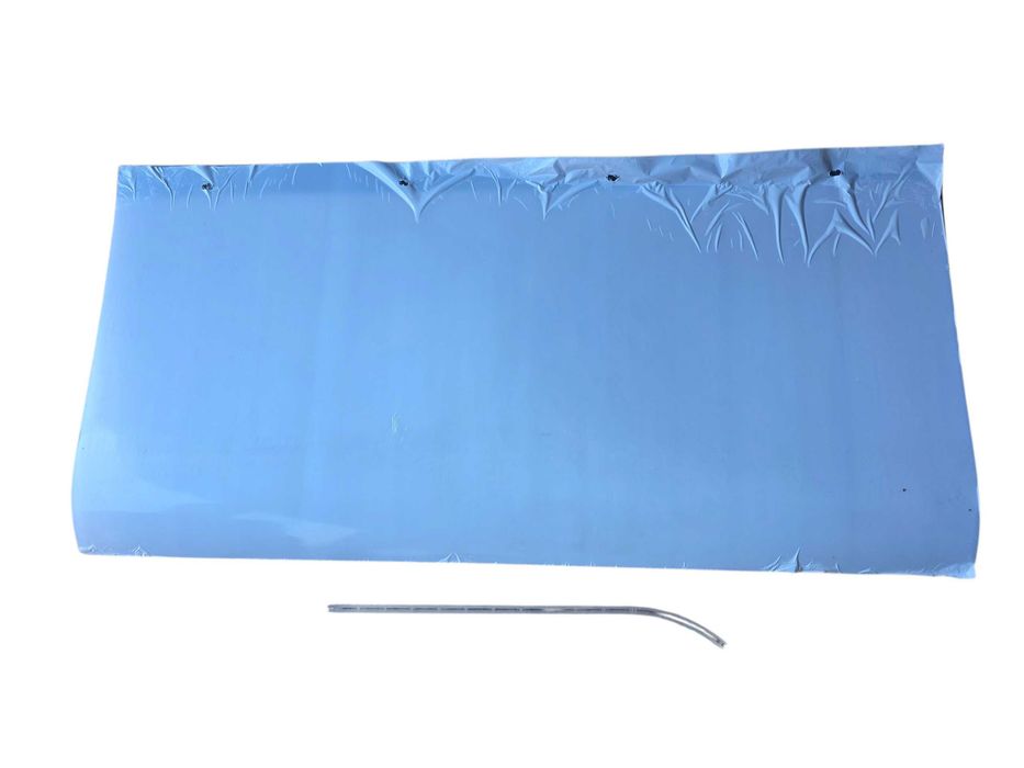 Daszek nad drzwi z pleksi 49 × 100 cm – osłona nad wejście