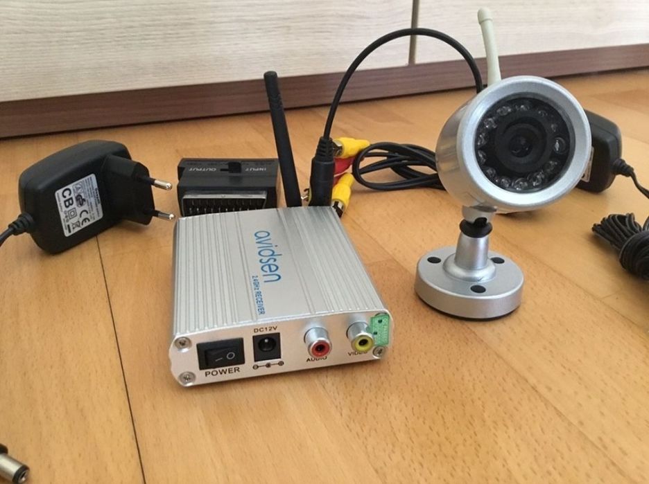 Sistema de video vigilância 2.4Ghz