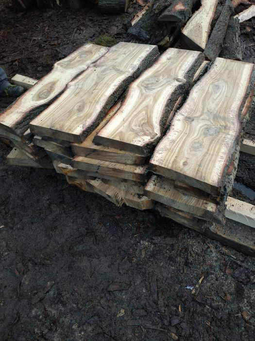 Deski plastry na stół ławki itp dąb akacja klon