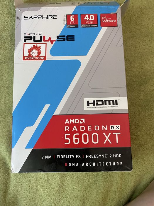 Karta graficzna Amd radeon 5600 XT