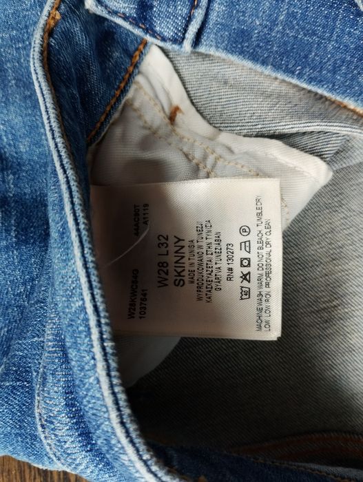 Nowe oryginalne damskie spodnie jeansowe Wrangler W28 L32