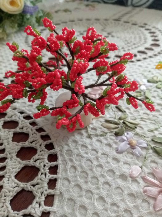 Дерево з бісеру чер.