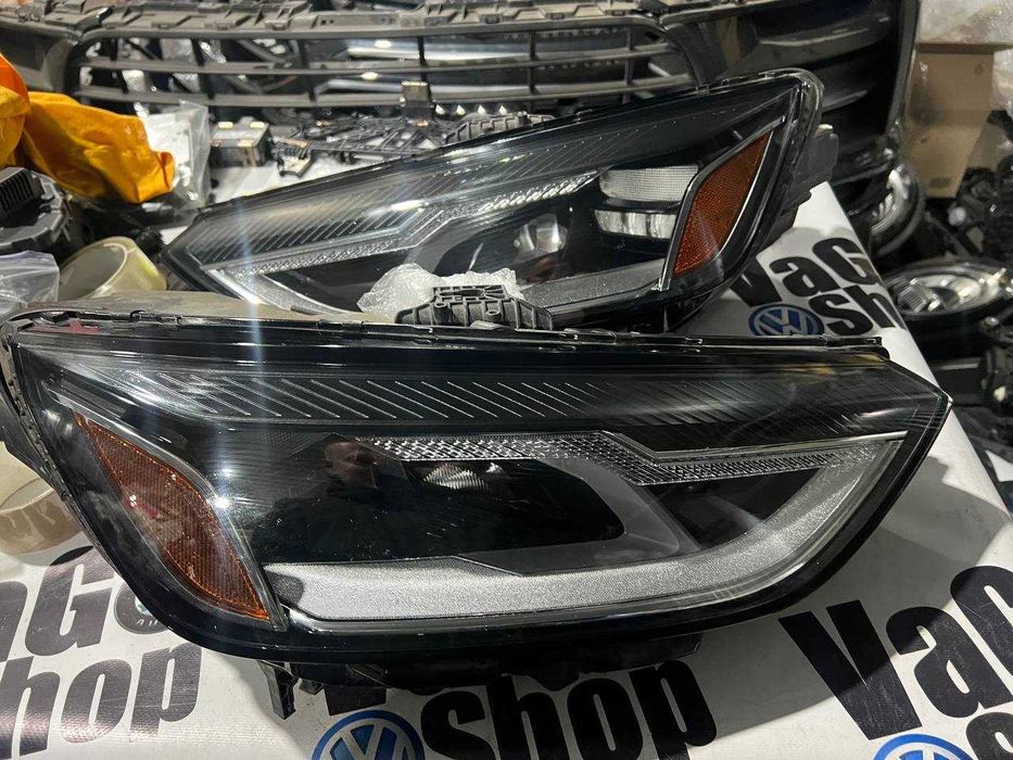 LED Фары Audi A4 B9 USA Лед Ауди А4 Б9 США Фонари A4 Фара Traide In