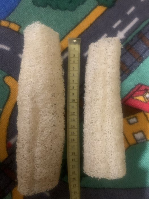 10 натуральних губок - люфа