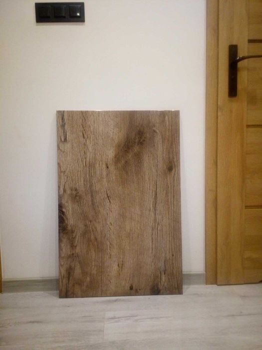 Metalowa magnetyczna tablica DREWNO 90x60