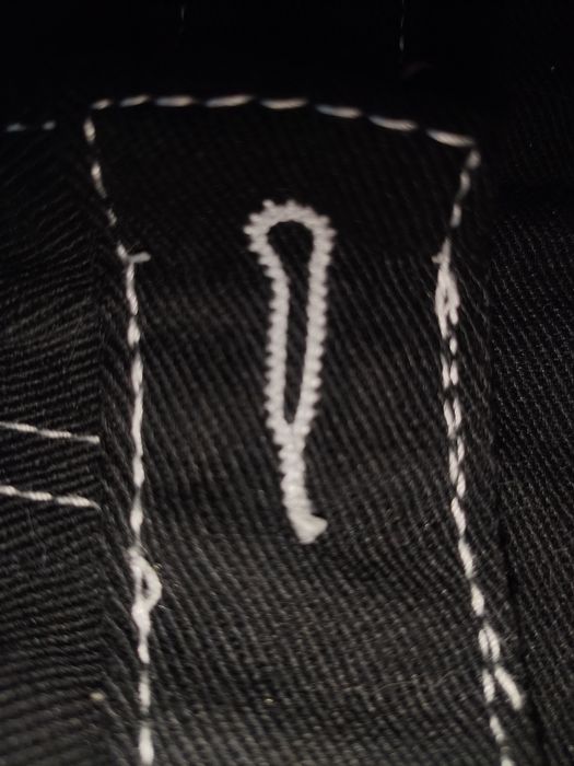 Черные широкие штаны